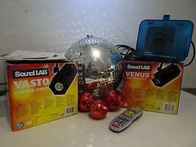 £100 • Buy Partyzone KIT1 Disco Equipment  Smoke Machine ~ Sound Lab Lights