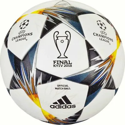 Adidas UEFA Champions League Finale Kyiv Soccer Official Match Ball 2018 Replica • $75