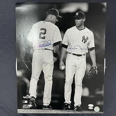 Derek Jeter & Mariano Rivera Signed NY Yankees 16x20 Autographed JSA & Steiner • $899