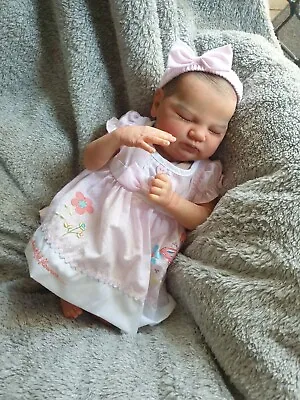 Reborn Baby Doll 'Quinlyn' With COA  • $480
