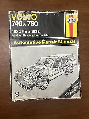 New Haynes 97040 (1550) Volvo 740 & 760 1982 Thru 1988 Automotive Repair Manual  • $4