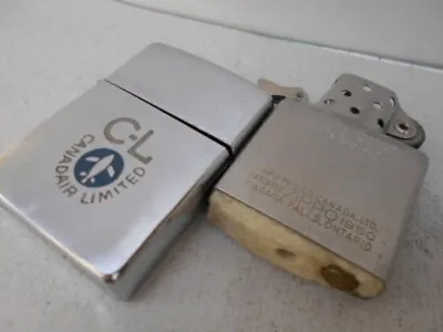 Vintage Zippo 1950 Canada Patented CL Canada Air Limited Oil Lighter • $671.16