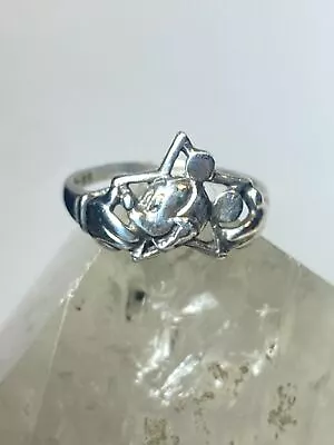 Mickey Mouse Ring Star Band Sterling Silver Women Girls • $58