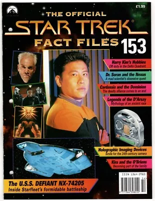 £1.49 • Buy Star Trek Fact Files #153. Harry Kim. FN. From £1*