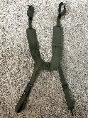 Vintage Field Pack Suspenders US Military M-1956 Vietnam Era Collectible • $34.99