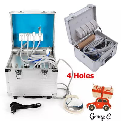 Portable Dental Mobile Delivery Unit Rolling Box Suction  • $210