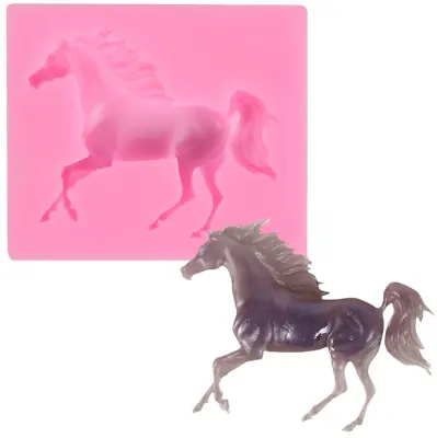 Horse Icing Mould Fondant Mold Cake Topping Sugar Craft Party Cake UK • £2.85