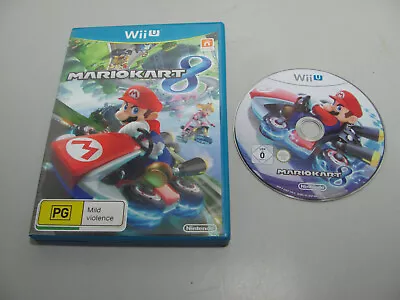 Mario Kart 8 Wii U PAL Game Tested & Working Free Post • $24.95