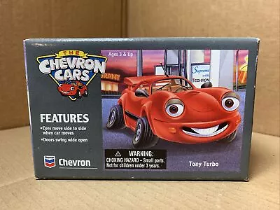 Vintage 1996 The Chevron Cars Tony Turbo Collectible Toy Car Complete NEW In BOX • $17.95