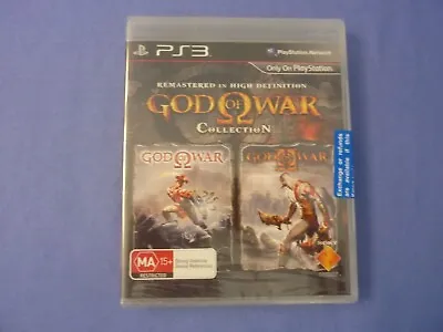 God Of War Collection 1 & II Remastered In HD PS3 Brand New & Sealed • $144.95