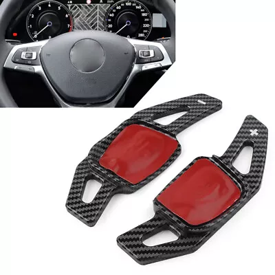 Steering Wheel Shift Paddle Shifter Extension Fit VW Golf MK8 Polo Jetta Tiguan • $22.11