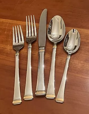 Mikasa GOLD ACCENT HARMONY Stainless Flatware - NEW - Choice • $5