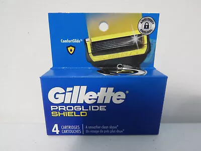 Gillette ProGlide Shield Mens Razor Blade Refills 4 Count Cartridges NEW SEALED • $11.99