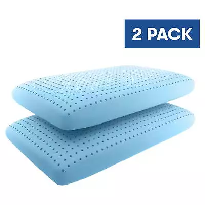 Cloud Comfort Memory Foam Bed Pillow PRESSURE RELIEF Standard 2 Pack Home • $23.73