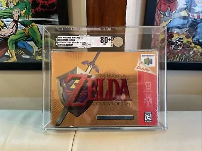 The Legend Of Zelda Ocarina Of Time CE VGA 80+ NM SEALED NTSC N64 WATA UKG • £4995