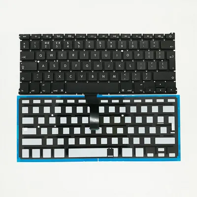 New UK EU Keyboard With Backlight For Macbook Air 13  A1369 A1466 2011-2017 • $21.49