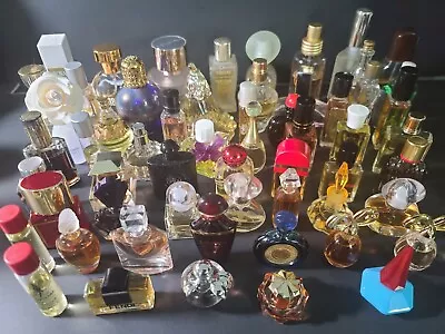 Collectable Estate Vintage Mini Perfume Bottles Lot Of 60 • $320