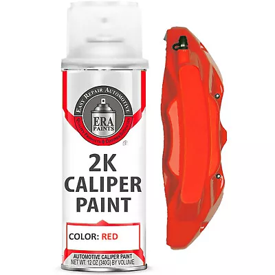 ERA Paints 2K Aerosol Brake Caliper Paint Hi-Temp Resistance Extreme Durability • $62.99