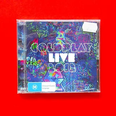 Coldplay ‎Live 2012 CD DVD Album Rock Pop Australasian Release • $6