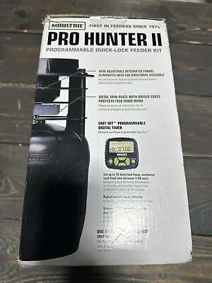 Moultrie Pro Hunter II Feeder Kit Black (MFG-13448) • $42.86