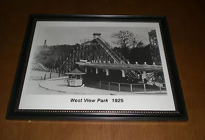 West View Park 1925 Framed B&w 8x10 Photo  • $11