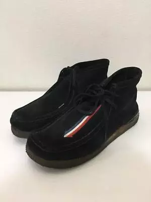 Visvim Beuys Trekker Folk Boots Black US 11 Used From Japan • $180.54