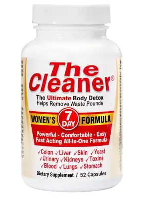 Century Systems The Cleaner 7 Day Women's Formula Ultimate Body Detox 52 Capsule • $16.95