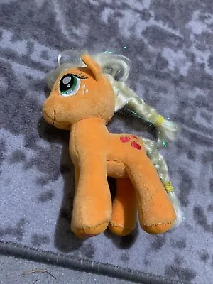 £4.99 • Buy Ty Beanie Sparkle Apple Jack My Little Pony 7  Soft Plush Cuddly Toy