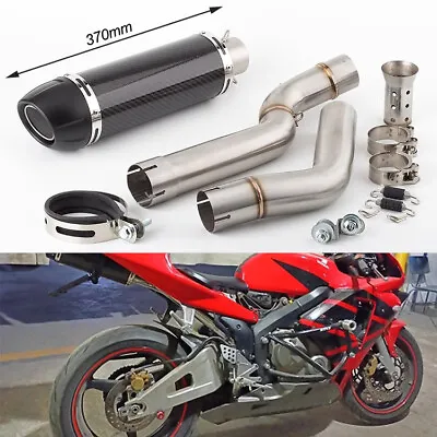 For Honda CBR600RR F5 2005-2017 Motorcycle Exhaust Muffler Mid Link Pipe • $219.75