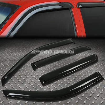 For 07-14 Escalade Gmt900 Smoke Tint Window Visor Shade/sun Wind/rain Deflector • $32.68