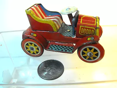 Small Tin Japanese Open Roadster Excellent Rare Maker • $5