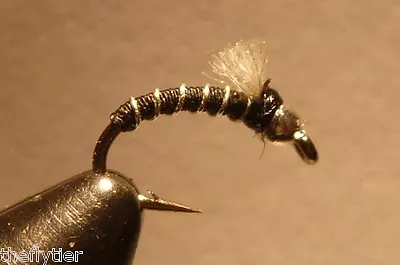 ZEBRA MIDGE EMERGER Theflytier's Series Of Guide Flies Fly Fishing • $2.15