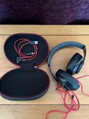 £50 • Buy Beats By Dr. Dre Studio Over The Ear Headband Headphones - Black