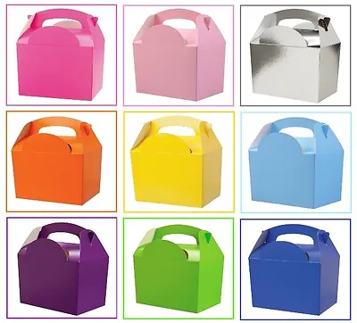 £34.99 • Buy Childrens Kids Colour Birthday Wedding Party Meal Lunch Food Gift Loot Bag Box