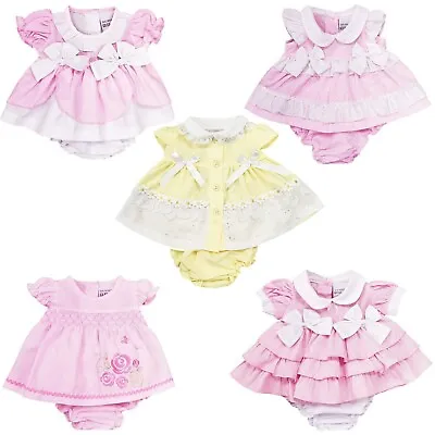 Premature Prem Preemie Tiny Baby Girl Short Sleeved Dress 2 Part Set 3-8lbs • $13.66