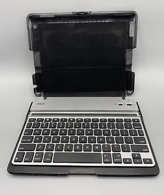 ZAGG ZAGGfolio For Apple IPad 2 - Carbon With Black Keyboard (FOLCARBLK97) • $17.99
