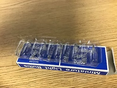 Lots Of 10 Miniature Light Bulbs 6V 3CP 909 • $6.75