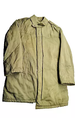 Cold War Hungarian Quilted Military Parka Size Large • $49.99