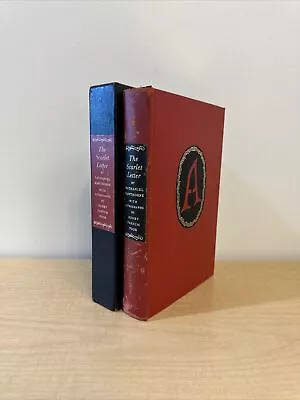 Scarlet Letter Nathaniel Hawthorne Limited Editions Club 1941 Signed • $60