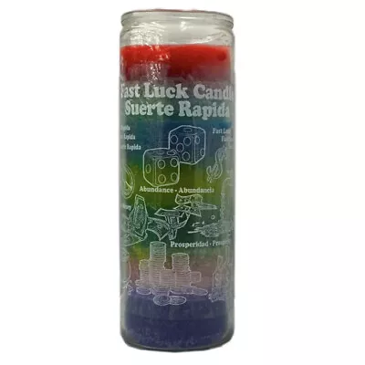 Veladora Lucky 7-11 7 Colores - Money Drawing  Prayer And Religious Candle • $9.99