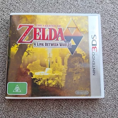 Nintendo 3DS 2DS The Legend Of Zelda A Link Between Worlds AU Release  • $59