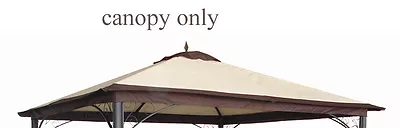 REPLACEMENT CANOPY FOR GAZEBO Most 3x3m Water Resistant NATURAL Beige Bbq • $149