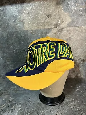 Notre Dame Hat Vintage The Game Big Logo 90s Fighting Irish • $99.98