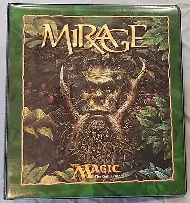 Magic The Gathering (MTG) Mirage 3-ring Binder (1996) • $90