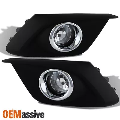 Fit 2014-2016 Mazda 3 Mazda3 4/5Dr Bumper Fog Lights W/Switch+Bulbs Replacement • $49.99