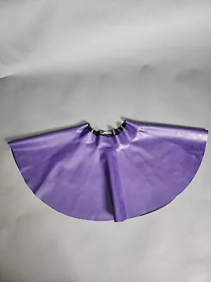 Reversable Purple & Black Latex Circle Skirt  Size Small • $35