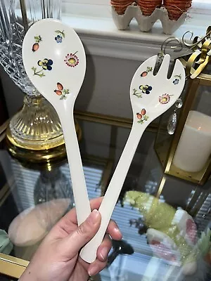 Villeroy & Boch Petite Fleur - Two Salad Serving Utensils • $45