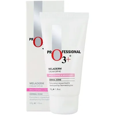 O3+ Meladerm Skin Brightening & Whitening SPF 40 Gel Cream Dermal Zone 50 Gm • $29.21