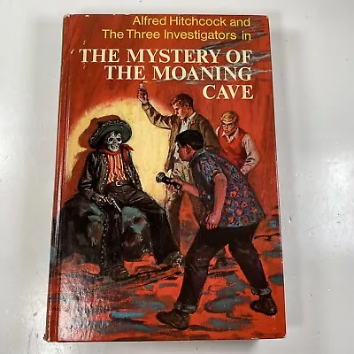 Alfred Hitchcock & 3 Investigators Mystery Of The Moaning Cave HC 1968 Arden Fun • $22.95