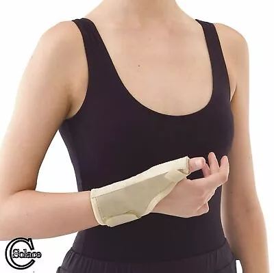 Beige Thumb Splint Support Brace Spica Left Right De Quervain's Splint Arthritis • £9.98